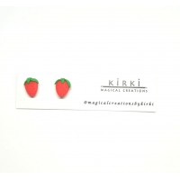 STRAWBERRY EARRINGS